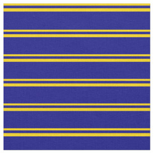 Gelbe und blaue Streifen Stoff