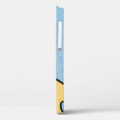 Gelbe und blaue Wanddekor Case-Mate iPhone Hülle (Rückseite / Links)