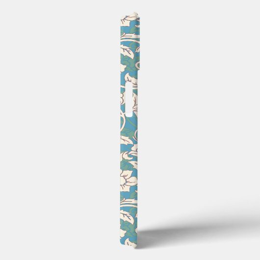 Gelbe und blaue wirbelnde Blume Case-Mate iPhone Hülle (Rückseite / Rechts)