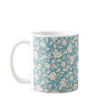 Gelbe und blaue wirbelnde Blume