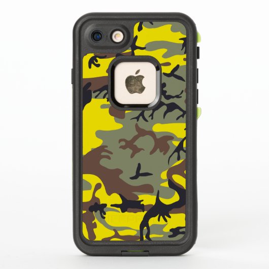 Gelbe und braune Camouflage, Militär, Armee (Rückseite)