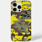 Gelbe und braune Camouflage, Militär, Armee Case-Mate iPhone Hülle (Rückseite)