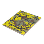 Gelbe und braune Camouflage, Militär, Armee Fliese (Seite)