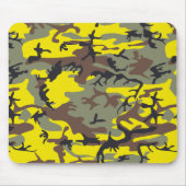 Gelbe und braune Camouflage, Militär, Armee Mousepad (Vorne)