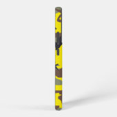 Gelbe und braune Camouflage, Militär, Armee Samsung Galaxy Hülle (Rechte Seite)