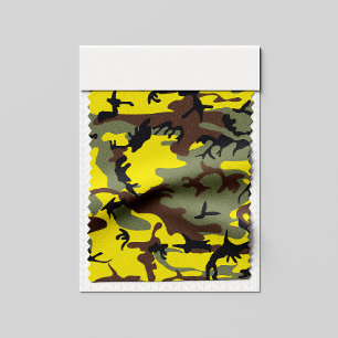 Gelbe und braune Camouflage, Militär, Armee Stoff