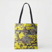 Gelbe und braune Camouflage, Militär, Armee Tasche (Vorderseite)