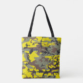 Gelbe und braune Camouflage, Militär, Armee Tasche (Rückseite)