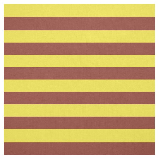 Gelbe und braune Streifen Stoff (Muster)