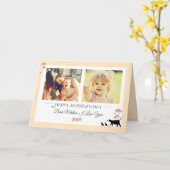Gelbe und florale Muttertagskarte Karte (Gelbe Blume)