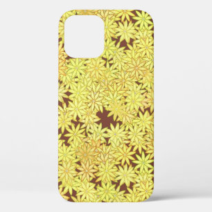 Gelbe und goldene Milchsorten auf Schokoladenbraun Case-Mate iPhone Hülle