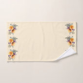 Gelbe und goldene Sonnenblumen Gelbgelber Hintergr Badhandtuch Set (Handtuch)