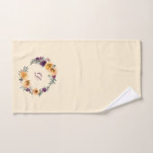 Gelbe und goldene Sonnenblumen Gelbgelber Hintergr Badhandtuch Set (Handtuch)