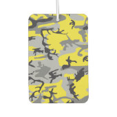 Gelbe und graue Camouflage, Militär, Armee Autolufterfrischer (Vorderseite)