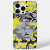 Gelbe und graue Camouflage, Militär, Armee Case-Mate iPhone Hülle (Rückseite)