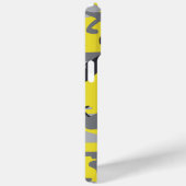 Gelbe und graue Camouflage, Militär, Armee Case-Mate iPhone Hülle (Rückseite / Rechts)