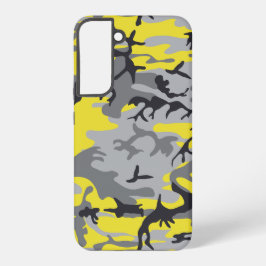 Gelbe und graue Camouflage, Militär, Armee Samsung Galaxy Hülle