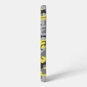 Gelbe und graue Camouflage, Militär, Armee Samsung Galaxy Hülle (Linke Seite)