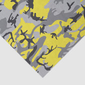 Gelbe und graue Camouflage, Militär, Armee Seidenpapier (Ausschnitt)