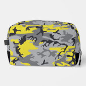 Gelbe und graue Camouflage, Militär, Armee Waschbeutel (Vorderseite)