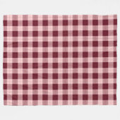 Gelbe und graue Karodecke Fleecedecke (Vorderseite (Horizontal))