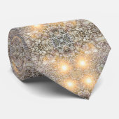 Gelbe und graue sonnige Krawatte, subtile Modeart Krawatte (Gerollt)