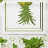 Gelbe und grüne Ananas Küchentücher (Gefaltet)