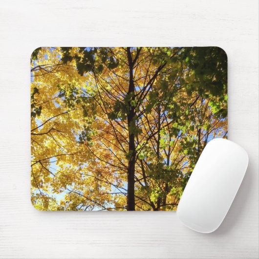 Gelbe und grüne Auflage Mousepad (Mit Mouse)