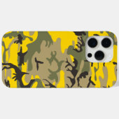 Gelbe und grüne Camouflage, Militär, Armee Case-Mate iPhone Hülle (Rückseite (Horizontal))