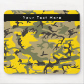 Gelbe und grüne Camouflage, Militär, Armee Mousepad (Vorne)