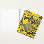 Gelbe und grüne Camouflage, Militär, Armee Planer (Anzeige)