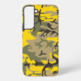 Gelbe und grüne Camouflage, Militär, Armee Samsung Galaxy Hülle