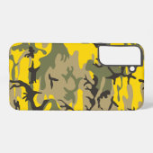 Gelbe und grüne Camouflage, Militär, Armee Samsung Galaxy Hülle (Rückseite (Horizontal))