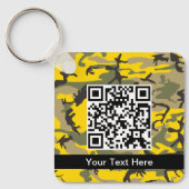 Gelbe und grüne Camouflage, Militär, Armee Schlüsselanhänger (Vorderseite)