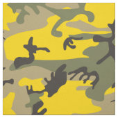 Gelbe und grüne Camouflage, Militär, Armee Stoff (Muster)