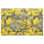 Gelbe und grüne Camouflage, Militär, Armee Stoff (Fat Quarter (45,7 x 55,9 cm))