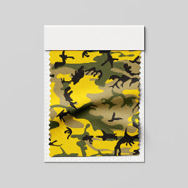 Gelbe und grüne Camouflage, Militär, Armee Stoff