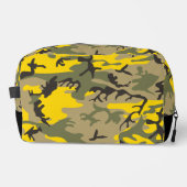 Gelbe und grüne Camouflage, Militär, Armee Waschbeutel (Vorderseite)