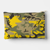 Gelbe und grüne Camouflage, Militär, Armee Zubehörtasche (Rückseite)