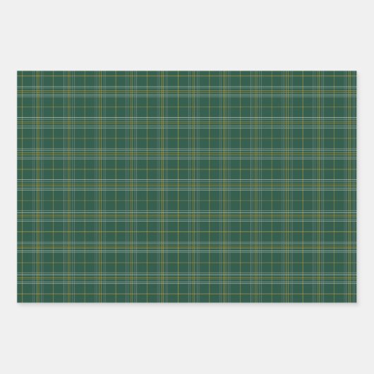 Gelbe und grüne Farbmuster Geschenkpapier Set (Vorderseite 3)