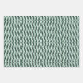 Gelbe und grüne Farbmuster Geschenkpapier Set (Vorderseite)