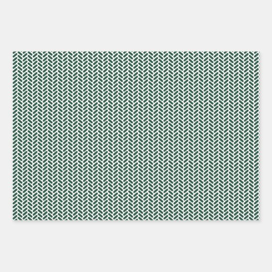 Gelbe und grüne Farbmuster Geschenkpapier Set (Vorderseite)