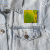 Gelbe und grüne Judasbaumblätter Button (Beispiel)