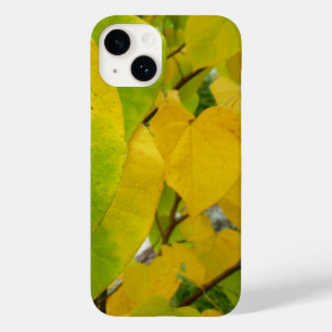 Gelbe und grüne Judasbaumblätter Case-Mate iPhone Hülle