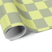 Gelbe und grüne Karton Geschenkpapier (Rolleneckpunkt)