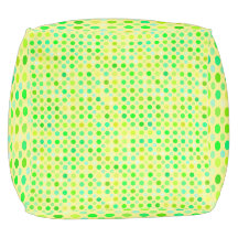 Gelbe und grüne Polka-Punkte