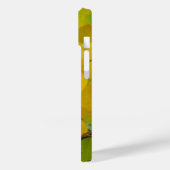 Gelbe und grüne Redbud-Blätter Case-Mate iPhone Hülle (Rückseite / Links)