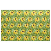 Gelbe und grüne schwarz-mit Augen Sushans Stoff (Fat Quarter (45,7 x 55,9 cm))