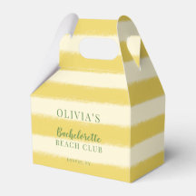 Gelbe und grüne Sommerbachelorette