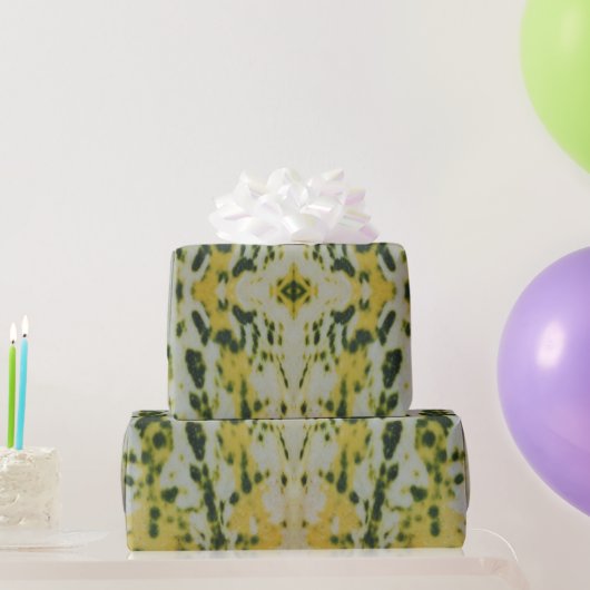 Gelbe und grüne Zucchini Geschenkpapier (Partygeschenke)